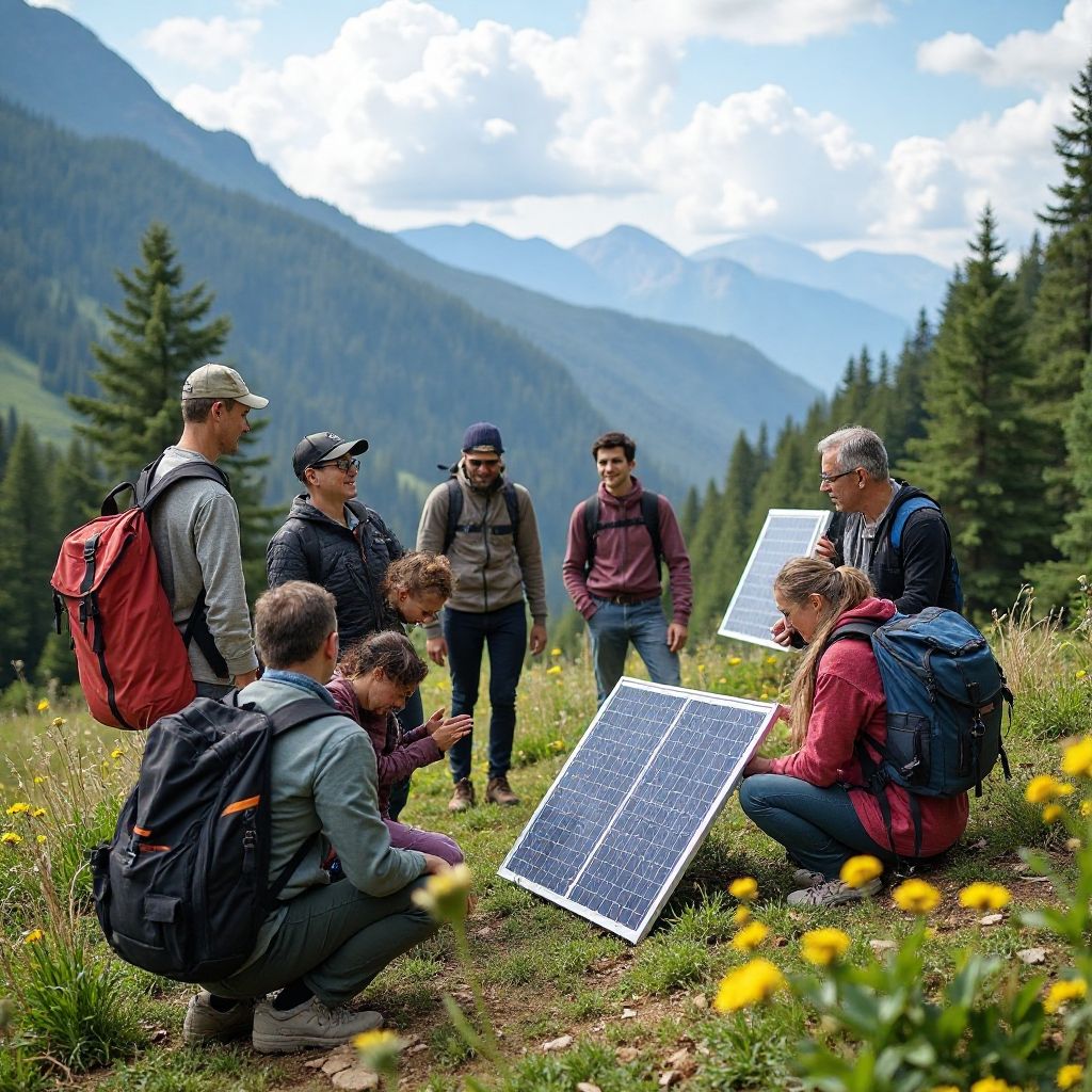 Sustainable eco-tourism practices in action