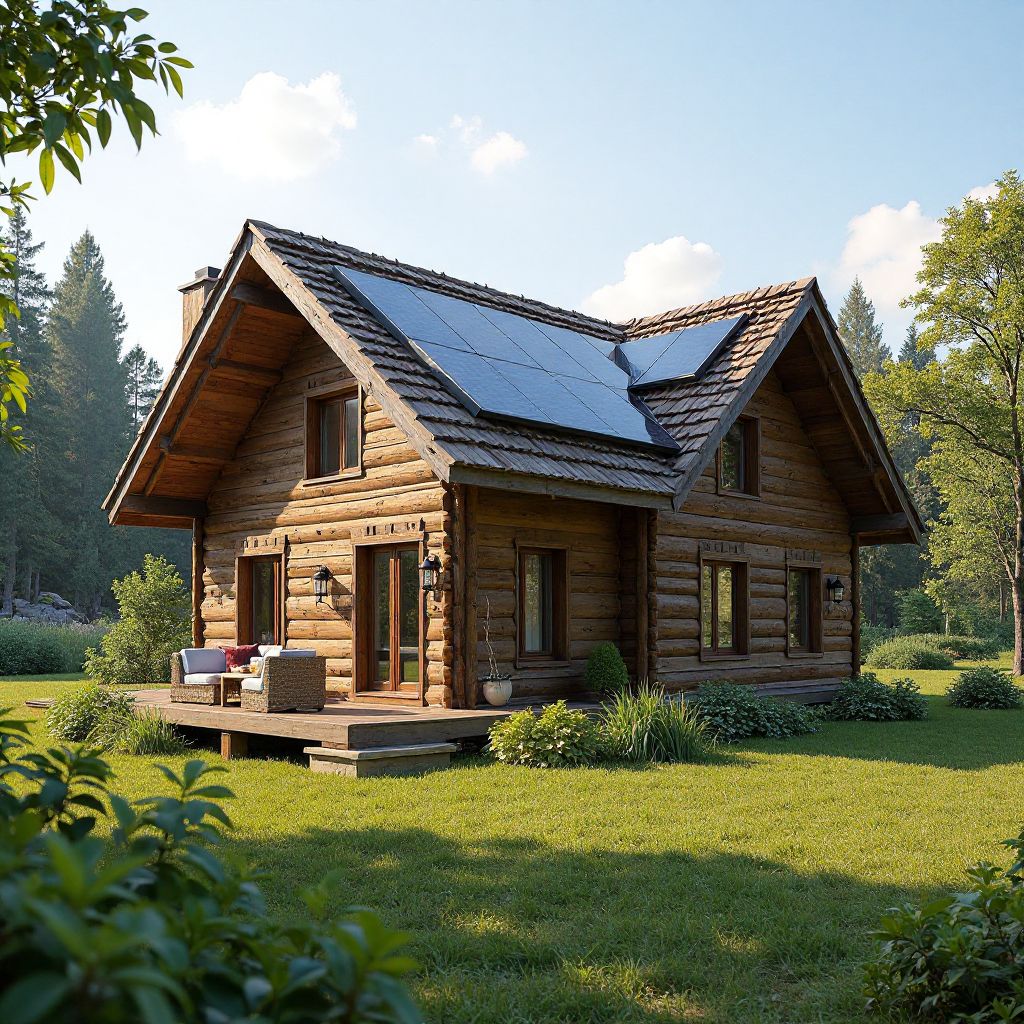 Traditional eco-friendly accommodation