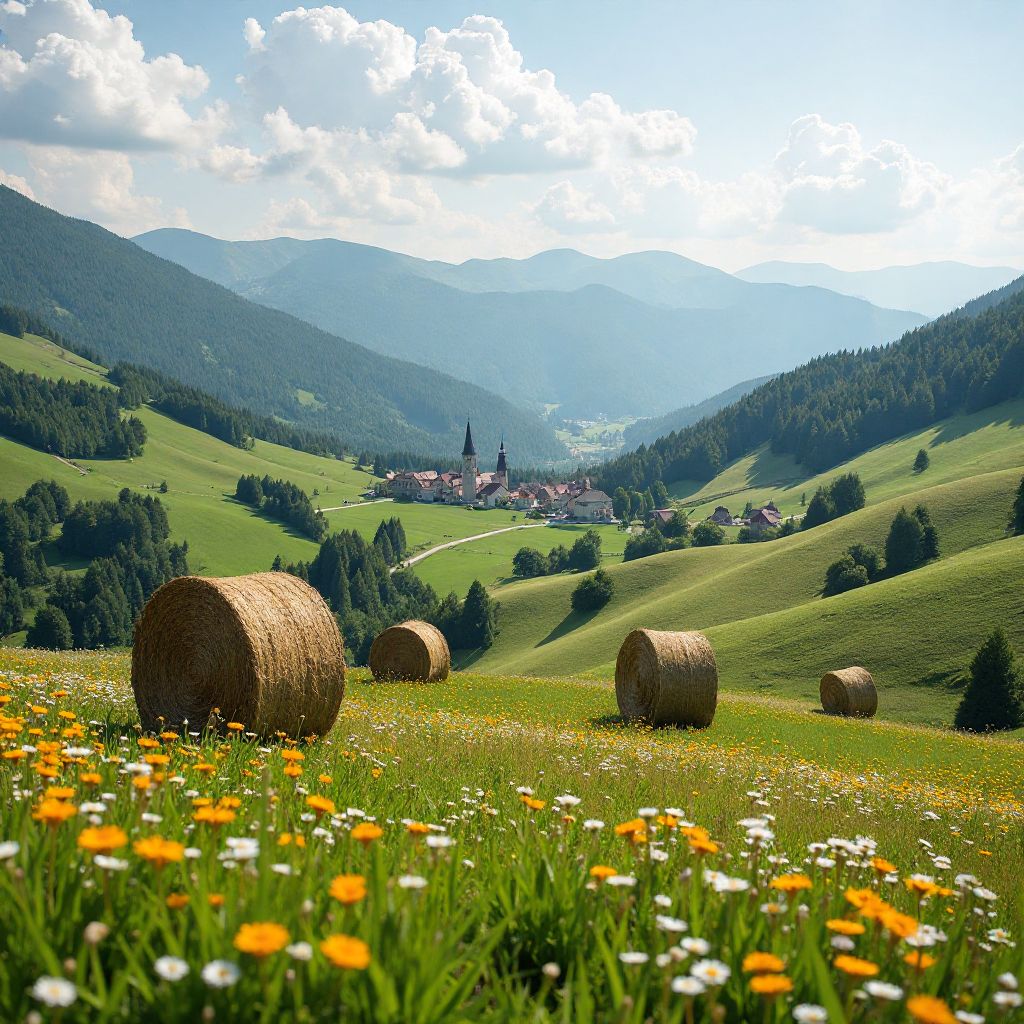 Traditional agricultural landscapes in Transylvania